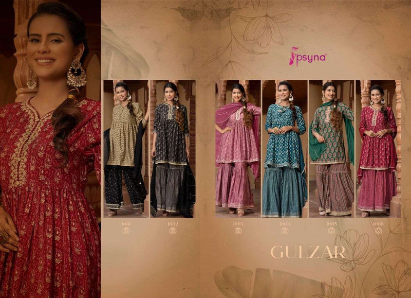 Psyna Gulzar Viscose With Hand Work Stylish Designer Festive Wear Fancy Kurti