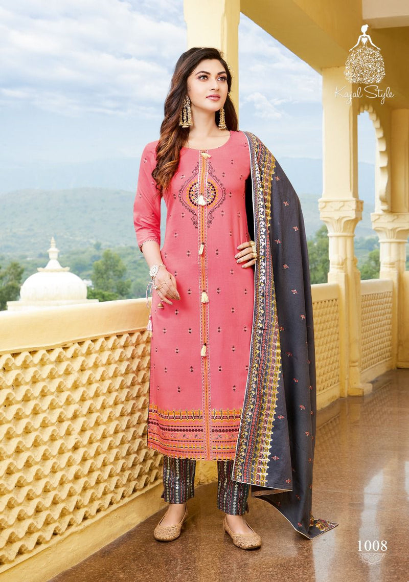 Kajal Style Gulzar Vol 8 Rayon Causal Wear Kurti