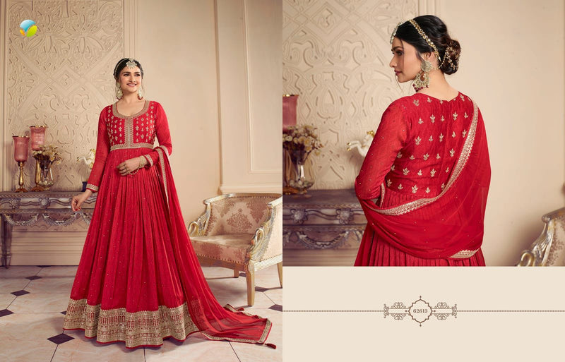 Vinay Fashion Gunjita Georgette With Heavy Beautiful Embroidery Work Stylish Designer Festive Wear Salwar Suit