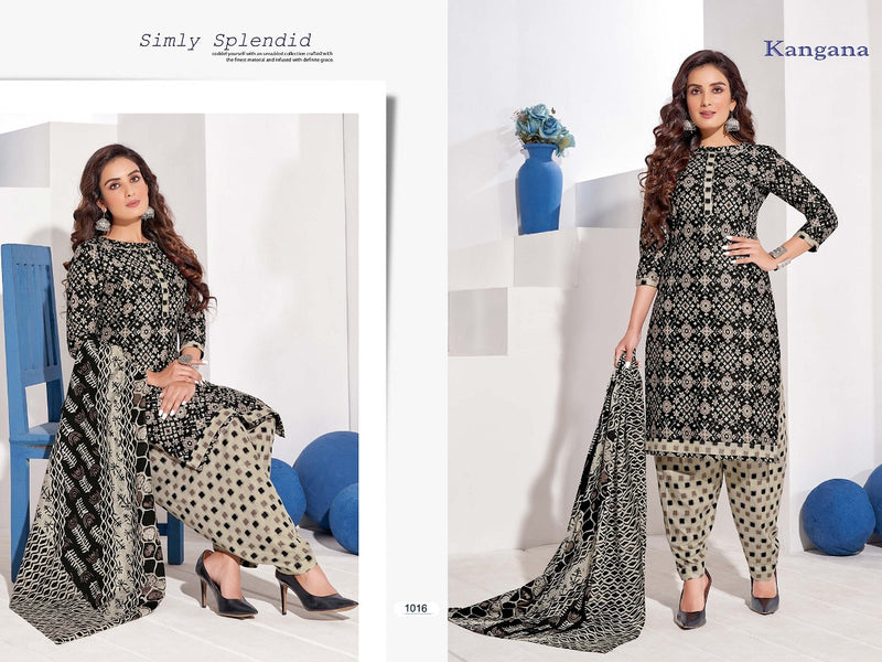 Ganesha Fashion Presents By Kangana Vol 1 Pure Cotton Printed Regular Wear Salwar Suits