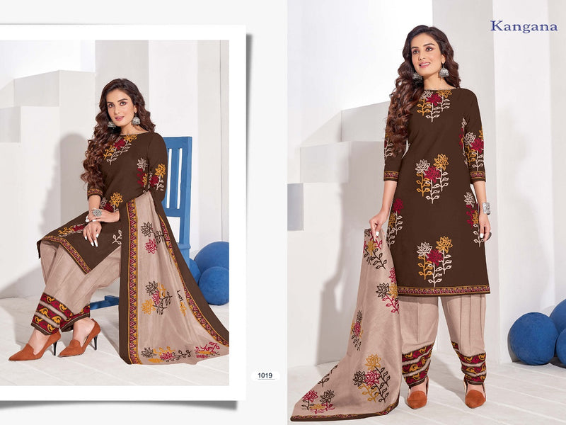 Ganesha Fashion Presents By Kangana Vol 1 Pure Cotton Printed Regular Wear Salwar Suits