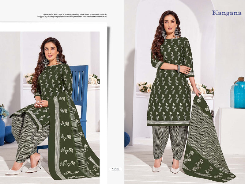 Ganesha Fashion Presents By Kangana Vol 1 Pure Cotton Printed Regular Wear Salwar Suits