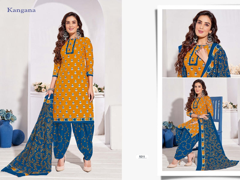 Ganesha Fashion Presents By Kangana Vol 1 Pure Cotton Printed Regular Wear Salwar Suits