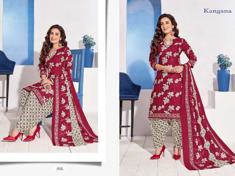 Ganesha Fashion Presents By Kangana Vol 1 Pure Cotton Printed Regular Wear Salwar Suits