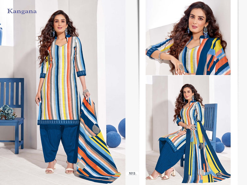 Ganesha Fashion Presents By Kangana Vol 1 Pure Cotton Printed Regular Wear Salwar Suits