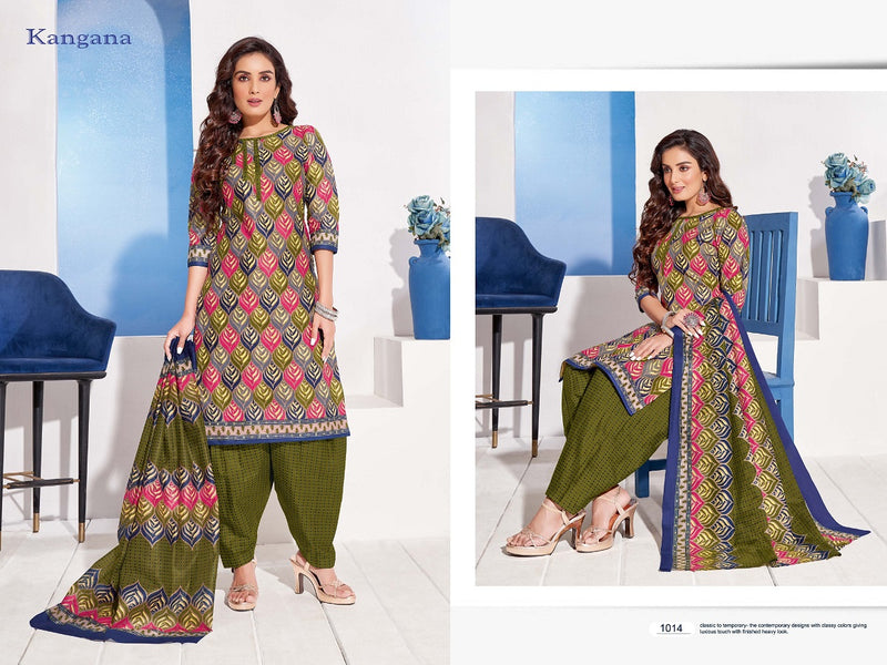Ganesha Fashion Presents By Kangana Vol 1 Pure Cotton Printed Regular Wear Salwar Suits