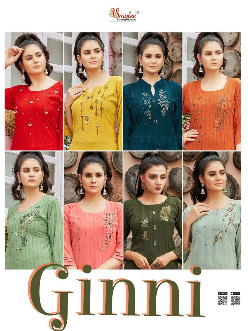 Ginni By Rung Weaving Velvet With Paint Kurti