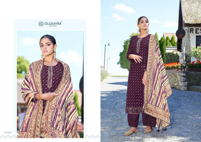 Gulkayra Designer Pakhi Real Georette Embroidery Work  Salwar Suit
