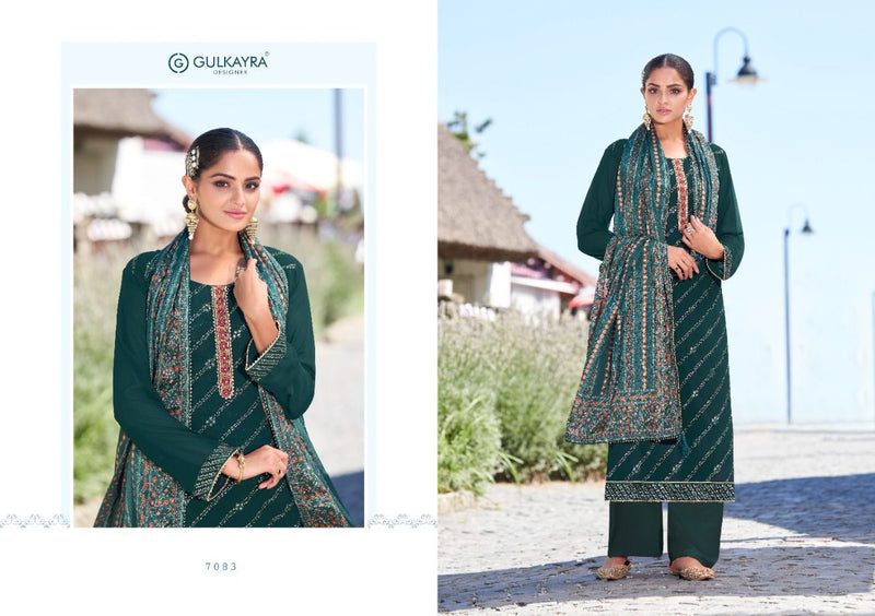 Gulkayra Designer Pakhi Real Georette Embroidery Work  Salwar Suit