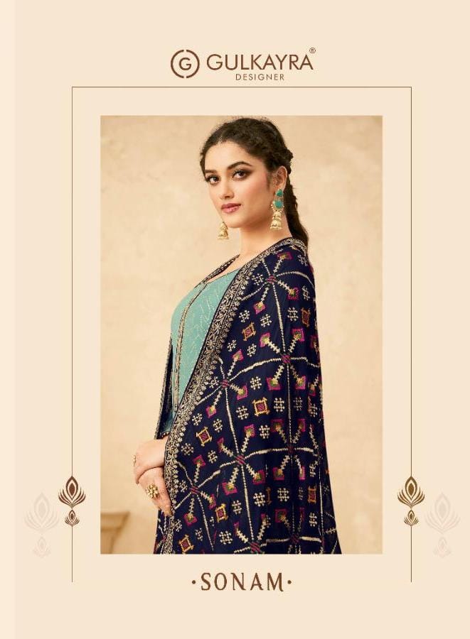 Gulkayra Designer Sonam Georgette Salwar Suit