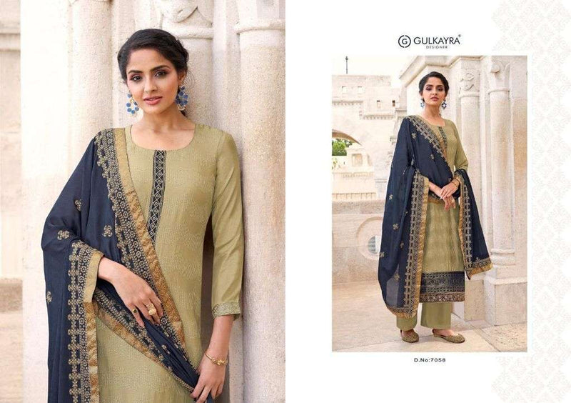 Gulkayra Selja Real Chinon Partywear Salwar Suit