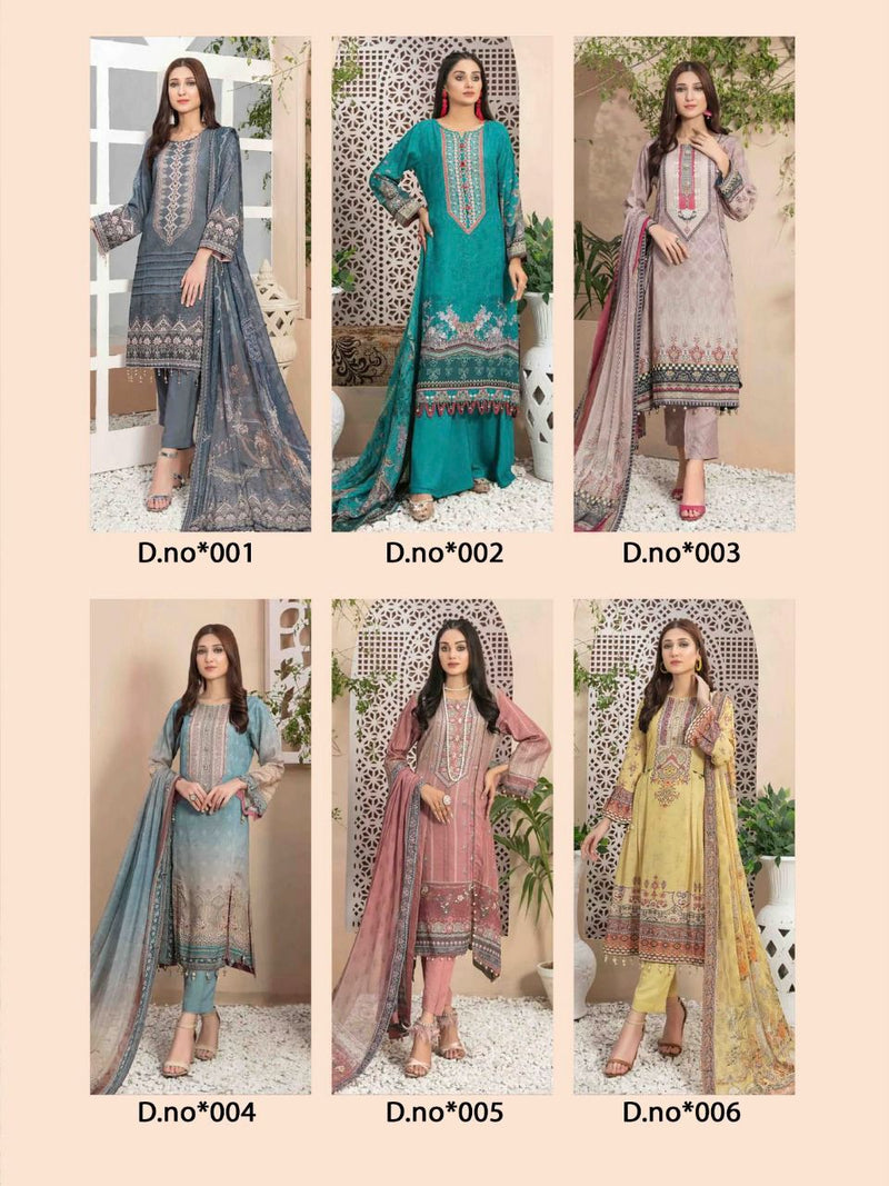 Hala Vol 1 Pure Cotton With Printed Work Stylish Designer Casual Look Salwar Suit