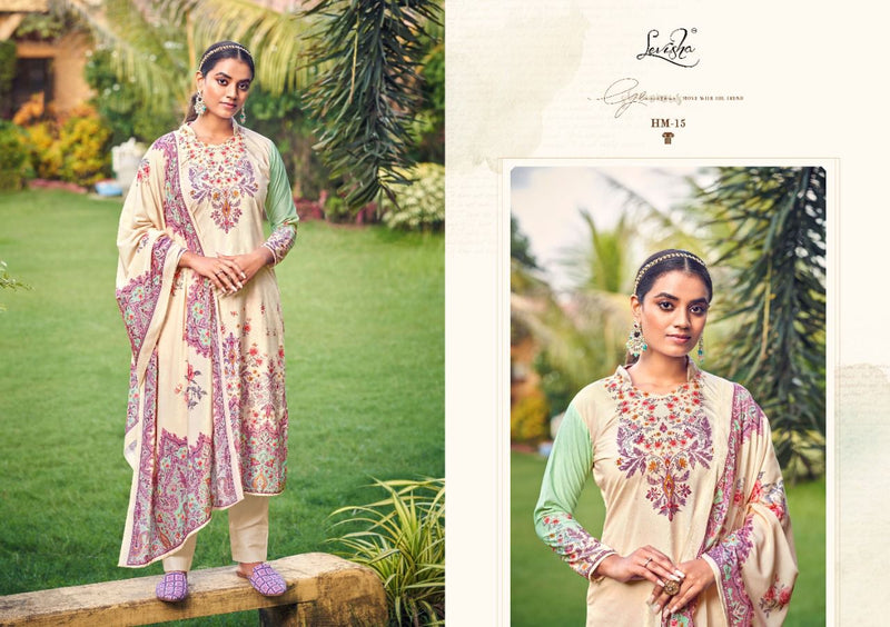 Levisha Hamza Pashmina With Beautiful Printed Work Stylish Designer Fancy Salwar Suit