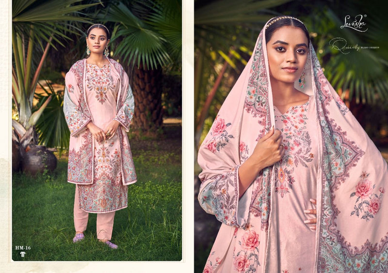 Levisha Hamza Pashmina With Beautiful Printed Work Stylish Designer Fancy Salwar Suit