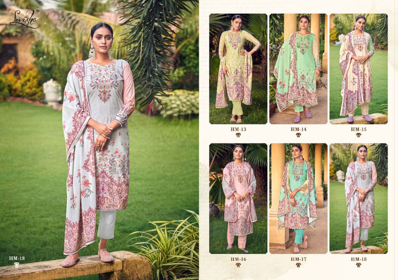 Levisha Hamza Pashmina With Beautiful Printed Work Stylish Designer Fancy Salwar Suit