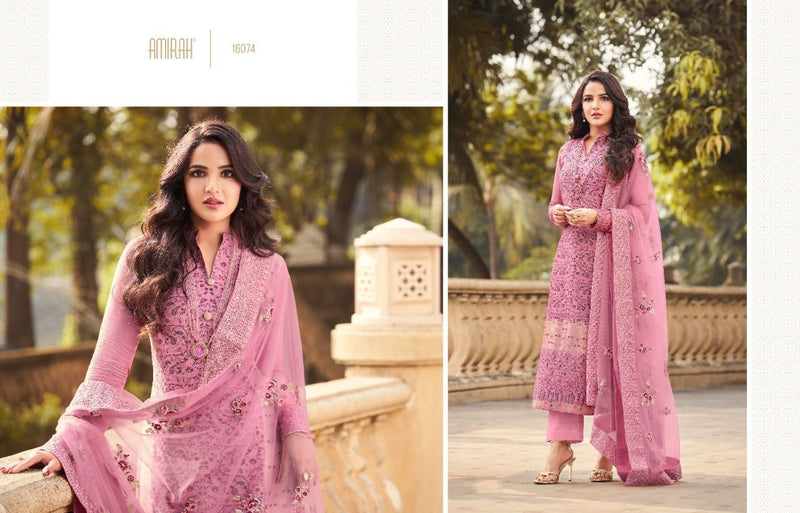 Amirah Handaloom Vol 2 Viscose With Heavy Embroidery Work Stylish Designer Fancy Salwar Kameez