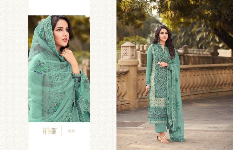 Amirah Handaloom Vol 2 Viscose With Heavy Embroidery Work Stylish Designer Fancy Salwar Kameez