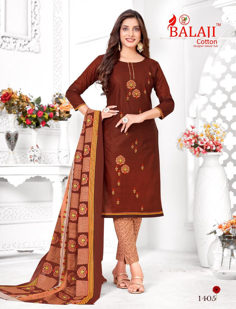 Balaji Hangama Vol 14 Pure Cotton With Printed Work Stylish Designer Casual Look Salwar Suit