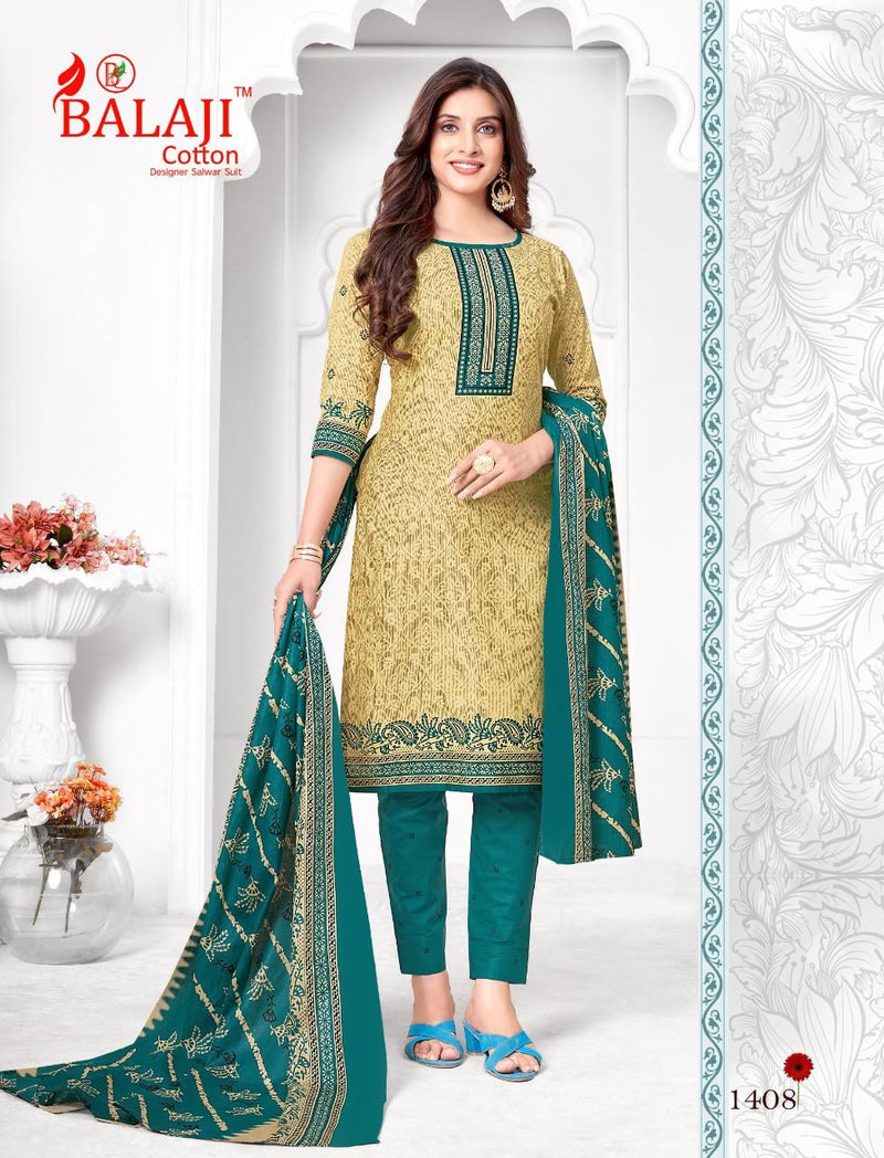 Balaji Hangama Vol 14 Pure Cotton With Printed Work Stylish Designer Casual Look Salwar Suit