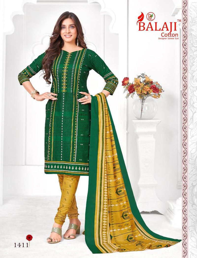 Balaji Hangama Vol 14 Pure Cotton With Printed Work Stylish Designer Casual Look Salwar Suit