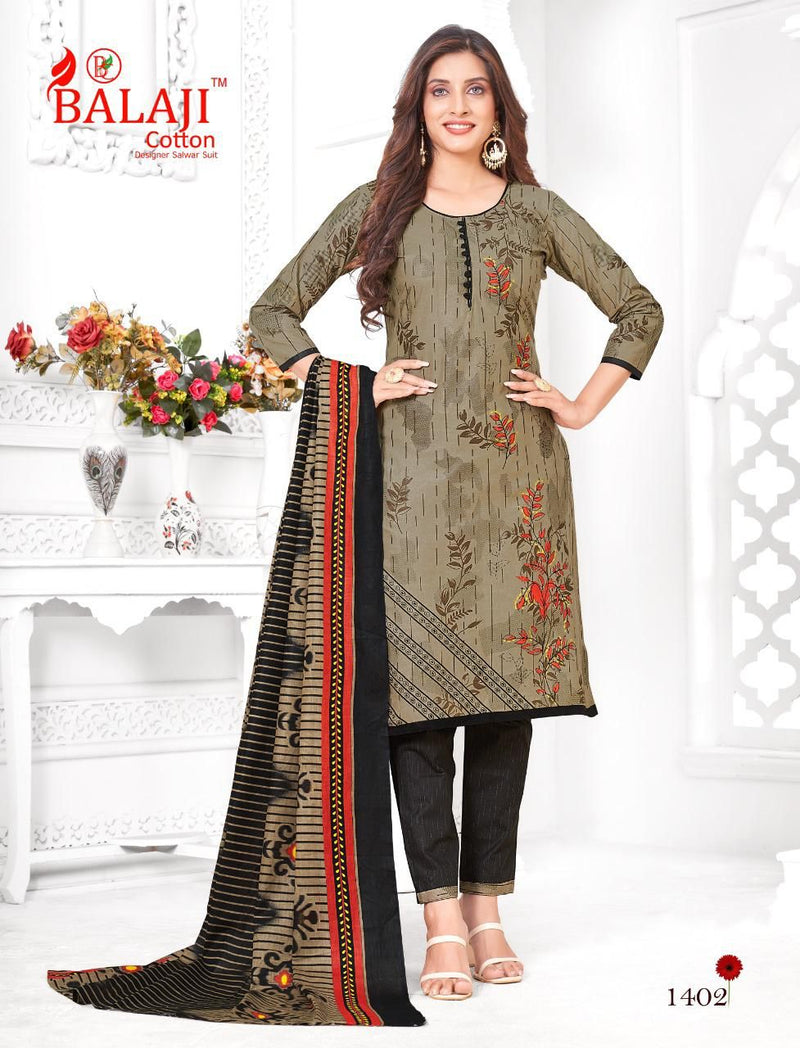 Balaji Hangama Vol 14 Pure Cotton With Printed Work Stylish Designer Casual Look Salwar Suit