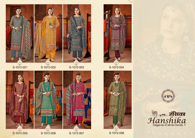 Harshit Fashion Hanshika Pashmina Printed Work Stylish Designer Party Wear Fancy Salwar Suit