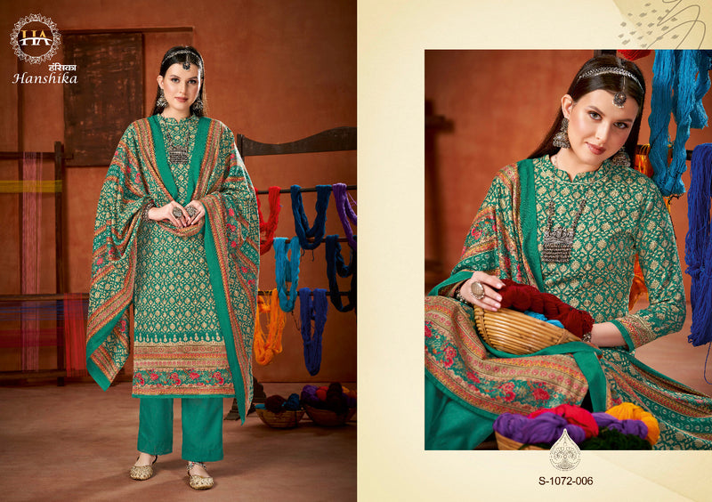Harshit Fashion Hanshika Pashmina Printed Work Stylish Designer Party Wear Fancy Salwar Suit