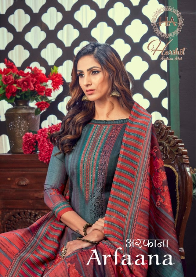 Harshit Fashion HUb Arfaan Cotton Print Stylish Designer Salwar Kameez