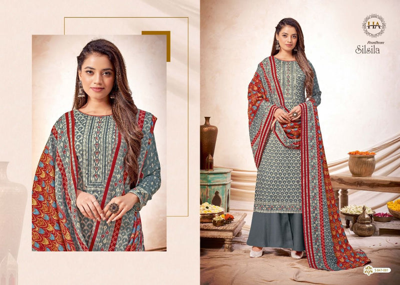 Harshit Fashion Silsila Pure Wool  Pashmina Pakistani Salwar Suits