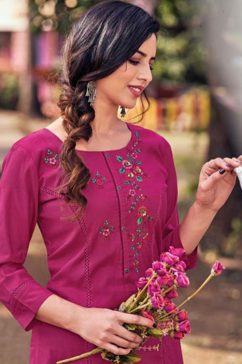 Rangoon Heer Muslin Designer Party Wear Fancy Embroidered Kurtis