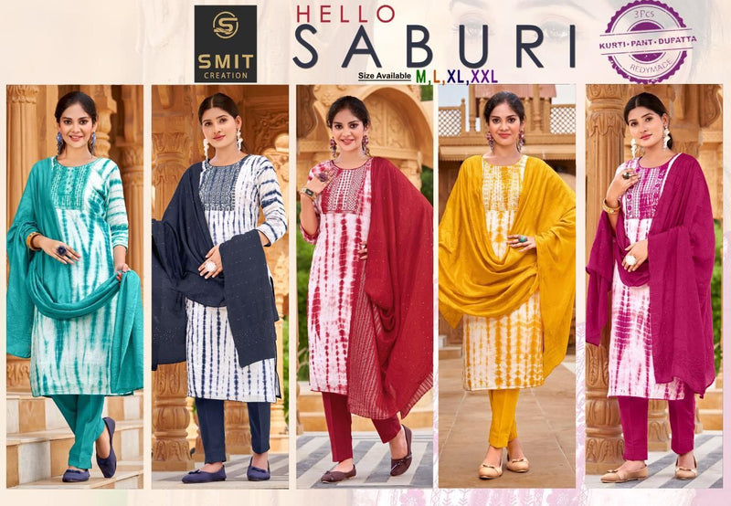 Poonam Hello Saburi Chanderi With Printed Work Stylish Designer Party Wear Beautiful Kurti
