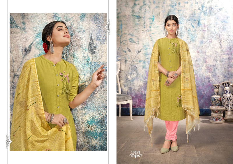 Kalaroop Kajree Fashion Hunter Fancy Designer Party Wear Kurtis With Bottom & Dupatta