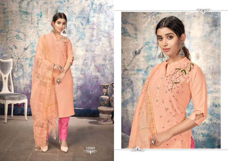 Kalaroop Kajree Fashion Hunter Fancy Designer Party Wear Kurtis With Bottom & Dupatta
