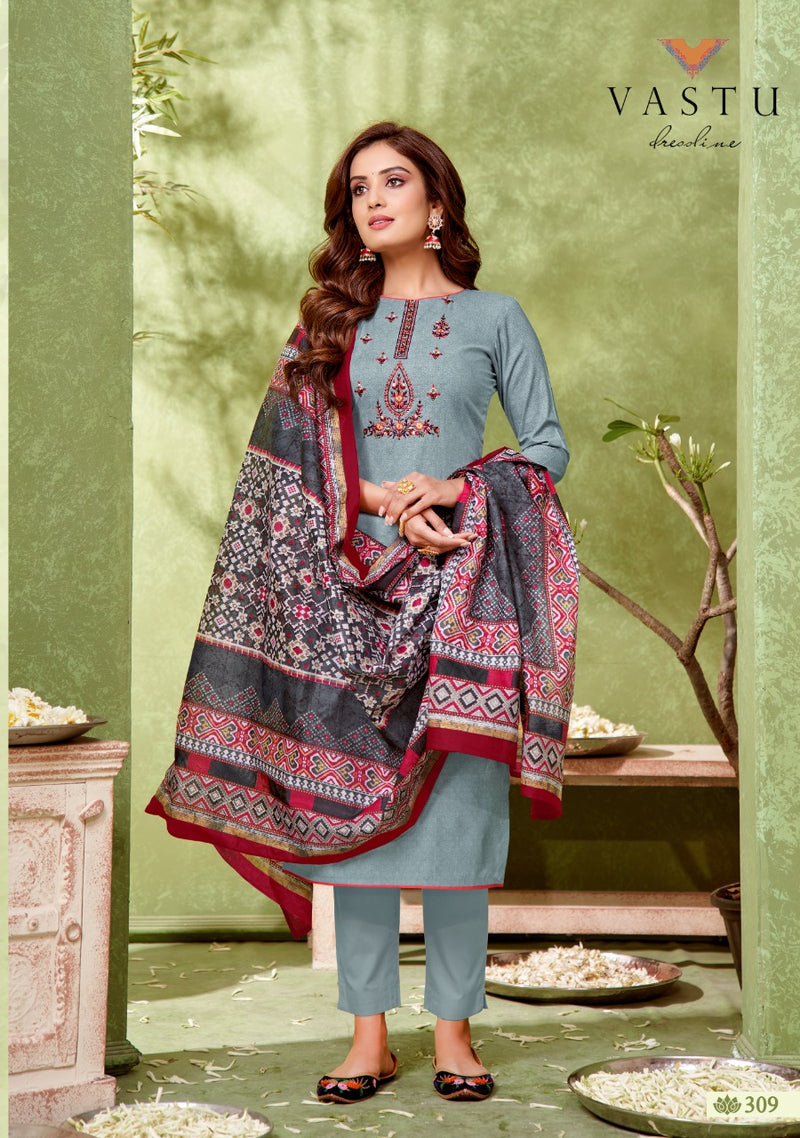 Vastu Tex Ikaat Patola Vol 3 Pure Lawn Cotton Printed Party Wear Salwar Suits
