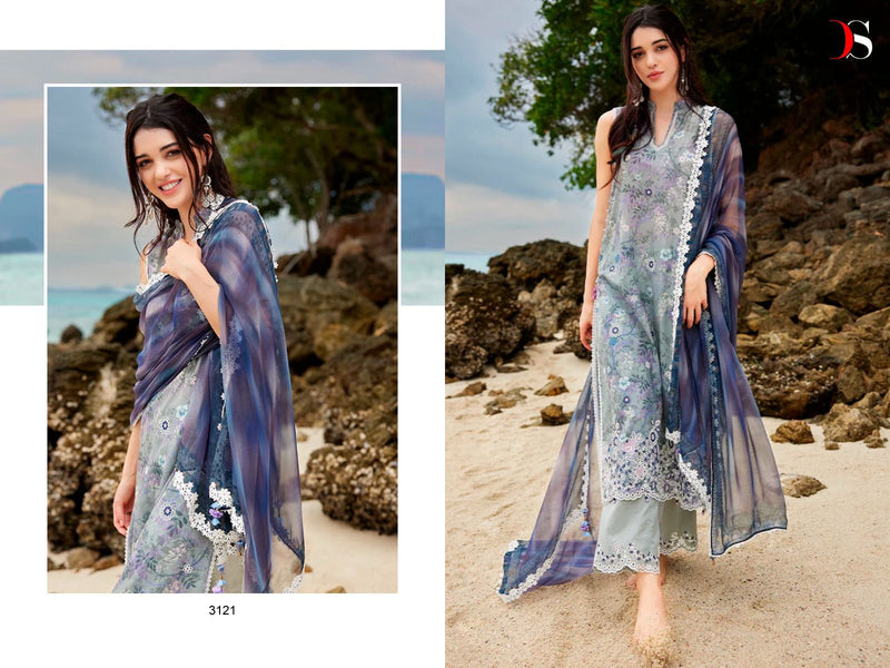 Deepsy Suits Image Chikankari Collection Vol 23 Cotton Print Boering Work Fancy Pakistani Salwar Suit