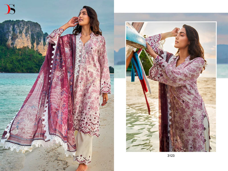 Deepsy Suits Image Chikankari Collection Vol 23 Cotton Print Boering Work Fancy Pakistani Salwar Suit