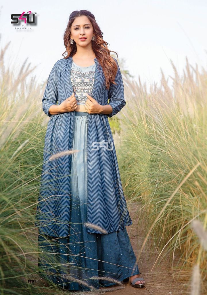 S4u Shivali Titlee Muslin Designer Navratri Collection