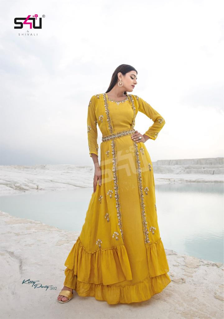 S4u Kitty Party Vol 3 Partywear Kurti Collection