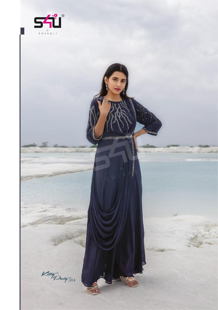 S4u Kitty Party Vol 3 Partywear Kurti Collection
