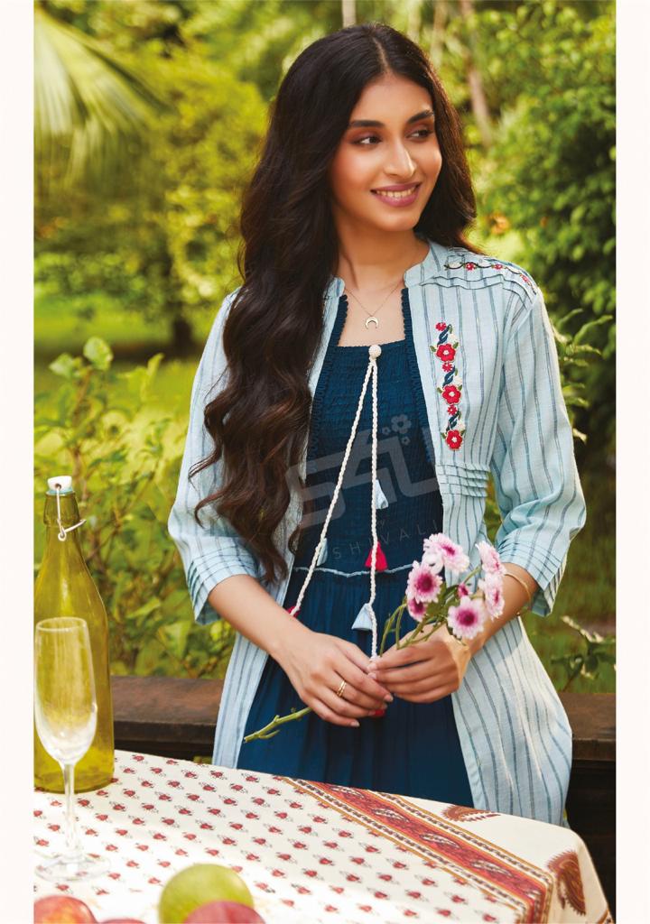 S4u Shivali Hello Jackets Vol 6 Stylish Partywear Kurti Collection