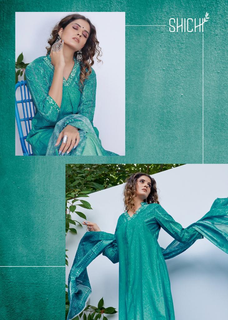 Shichi Presents Kora Collection Digital Kurti Printed Casual Wear