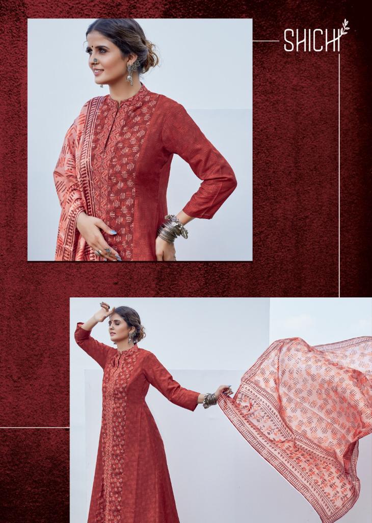 Shichi Presents Kora Collection Digital Kurti Printed Casual Wear