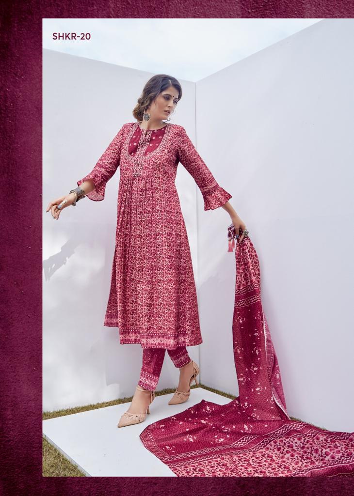 Shichi Presents Kora Collection Digital Kurti Printed Casual Wear