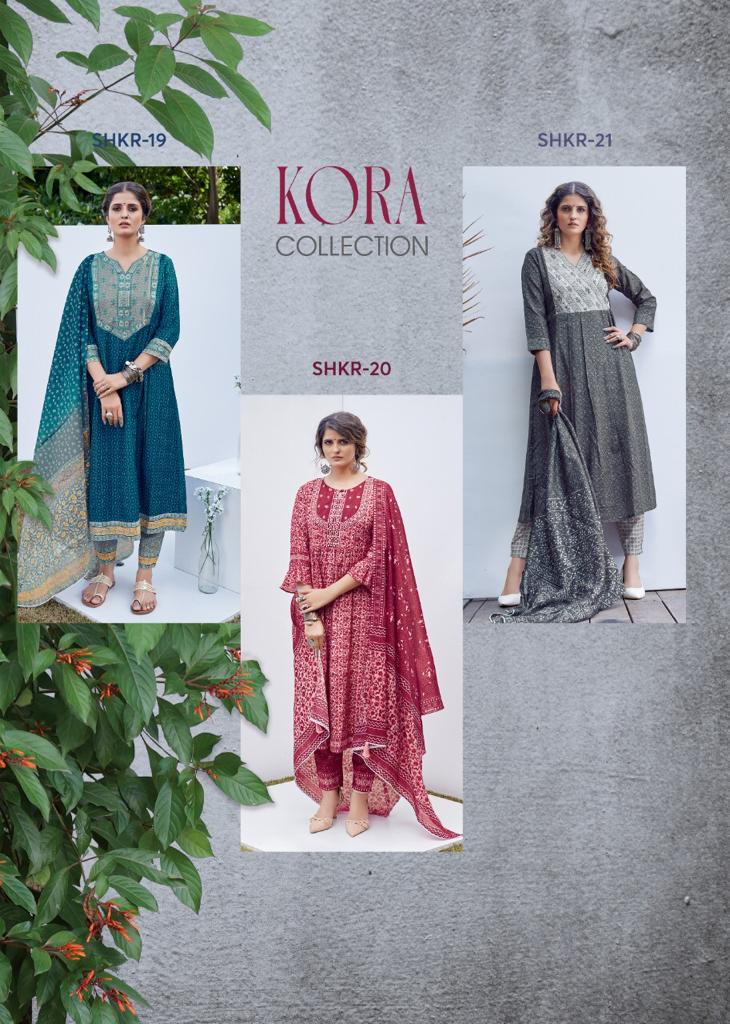 Shichi Presents Kora Collection Digital Kurti Printed Casual Wear