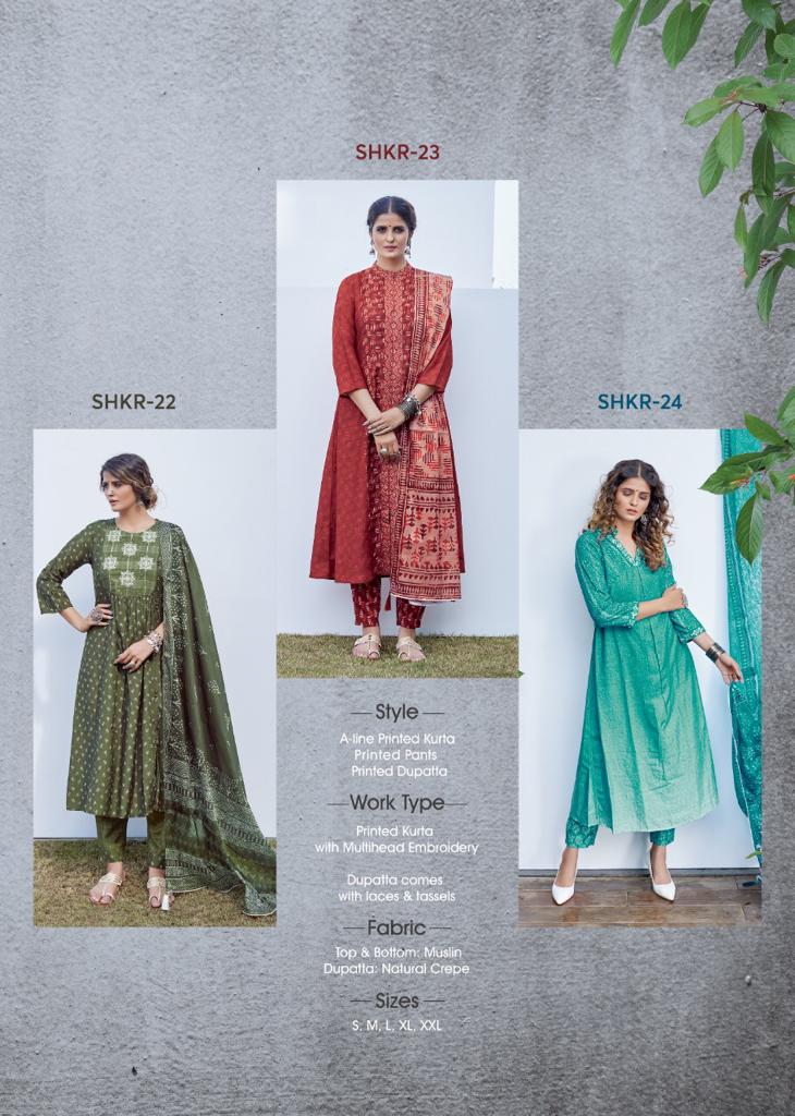 Shichi Presents Kora Collection Digital Kurti Printed Casual Wear