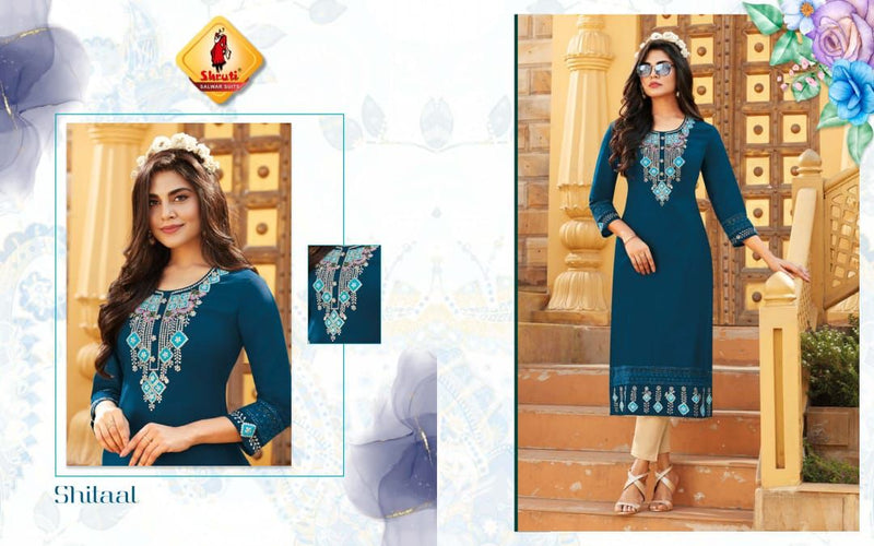 Kkashish Vol 24 Fancy Stylish Embroidery work Designer Wear Kurti