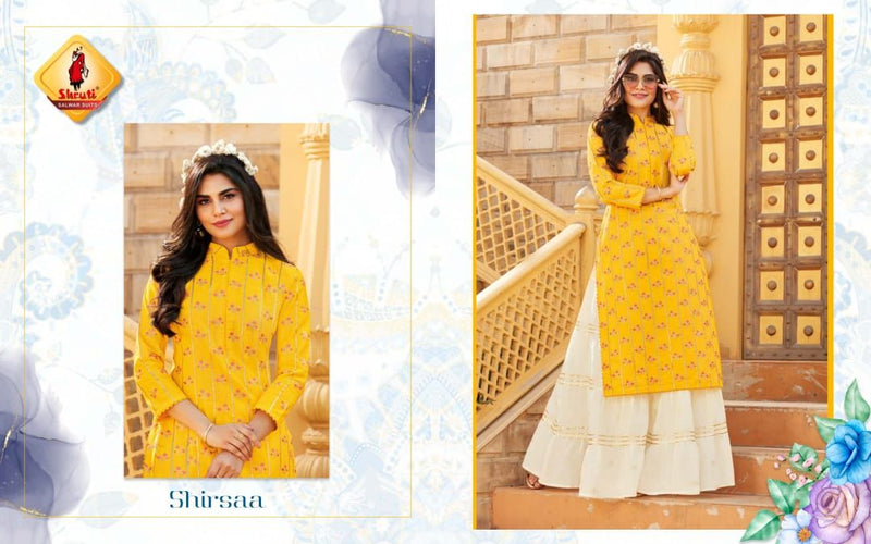 Kkashish Vol 24 Fancy Stylish Embroidery work Designer Wear Kurti