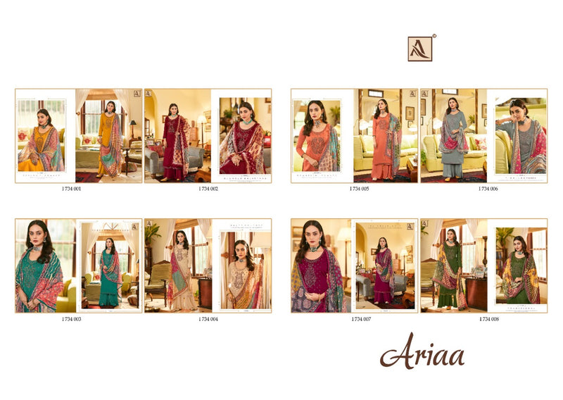Alok Suit Ariaa Fancy Stylish Designer Wear Pakistani Style Salwar Suit