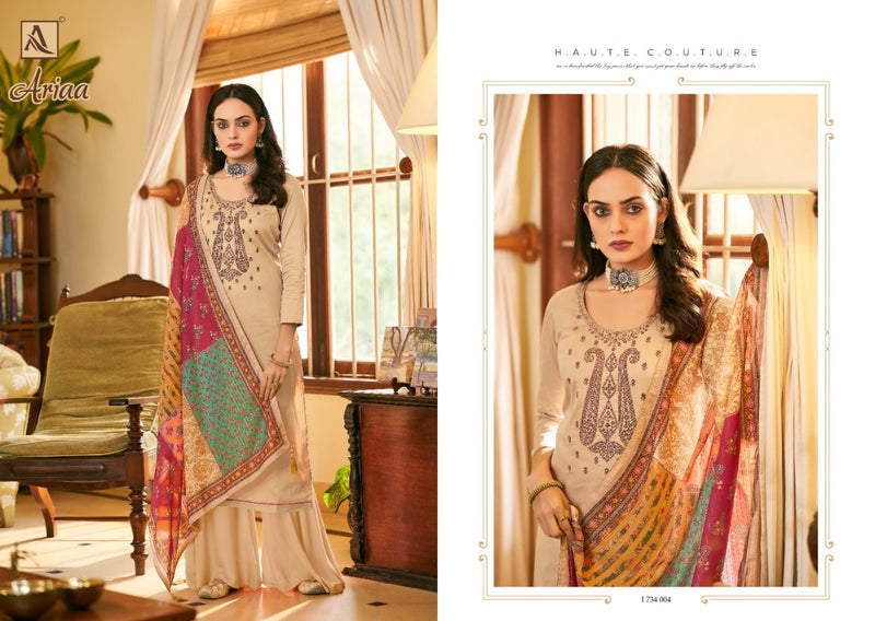 Alok Suit Ariaa Fancy Stylish Designer Wear Pakistani Style Salwar Suit