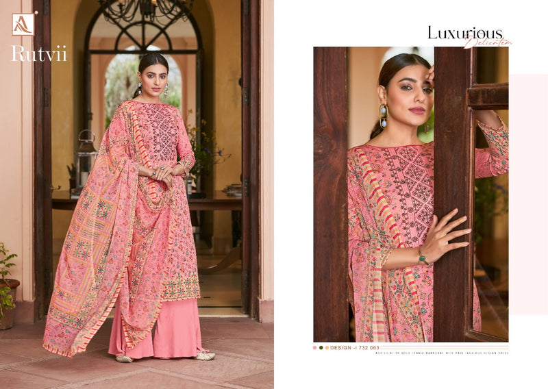 Alok Suit Rutvii Fancy Stylish Printed Designer Wear Salwar Kameez